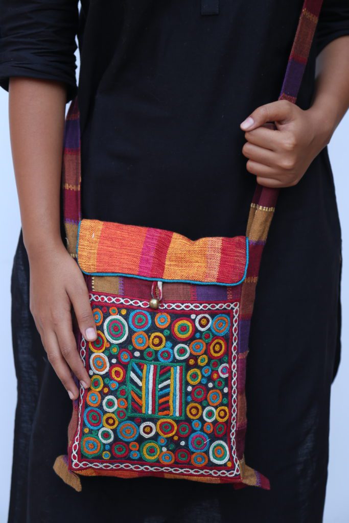 Buy Bohemian Belle Vibrant Rajasthani Hand-Embroidered Bags Online at  Jaypore.com | Embroidered bag, Bags, Hand embroidered
