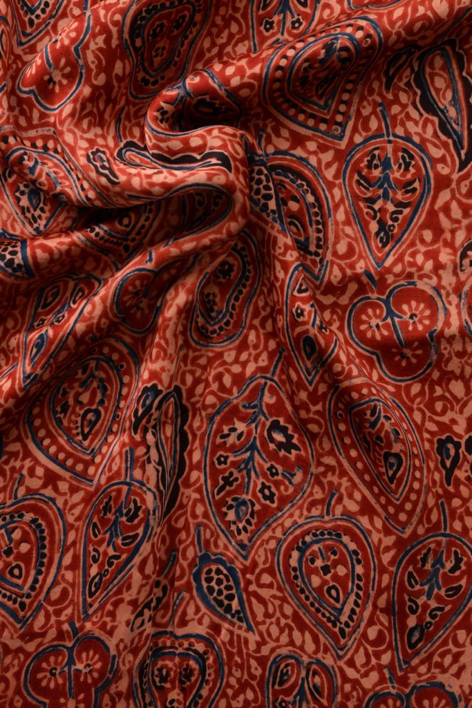 Batik Hand Block Printed Fabric – Kutch Craft Collective