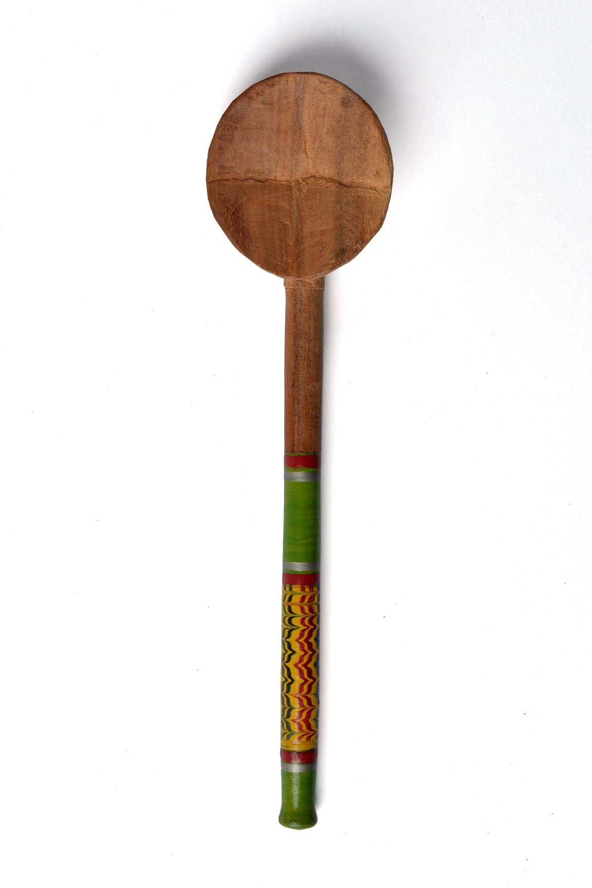 Handmade Lacquered Wooden Ladle Spoon - Medium